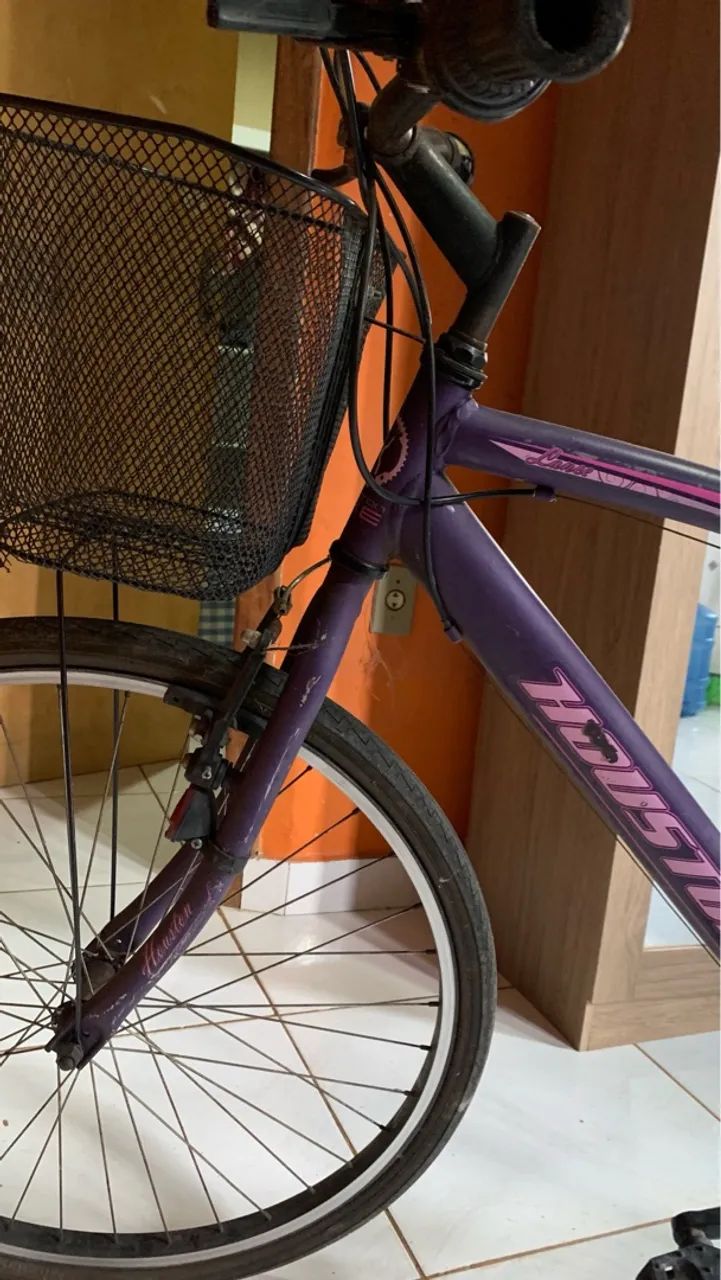 Bicicleta Aro 26 com Cesto - Foto 2