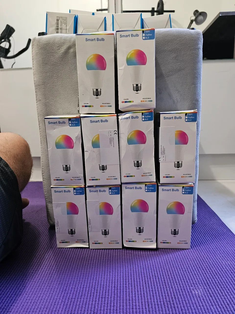 Lâmpada Inteligente RGB, 18w + Branco Quente/Frio - Foto 3