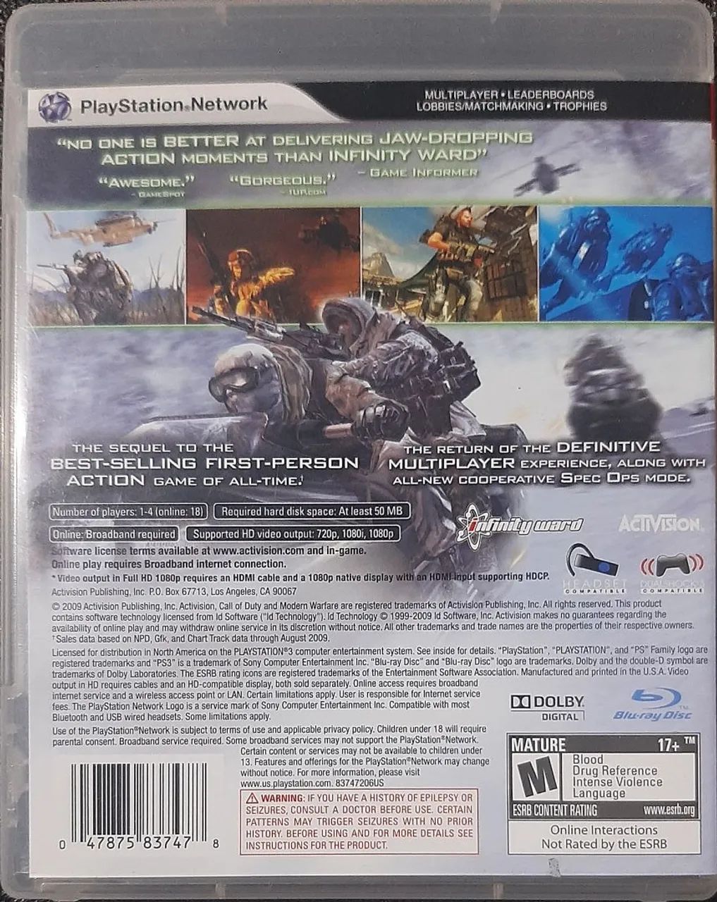 Call of Duty: Modern Warfare 2 - PS3 semi-novo - Foto 4