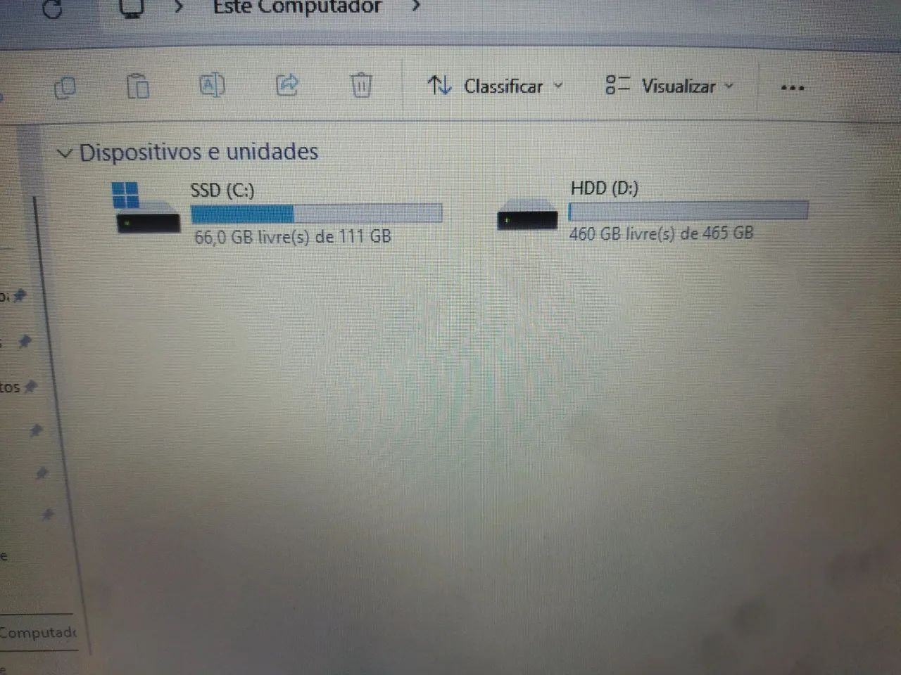 Notebook HP - I5 8gb de memória SSD 120gb hd 500gb. - Foto 3