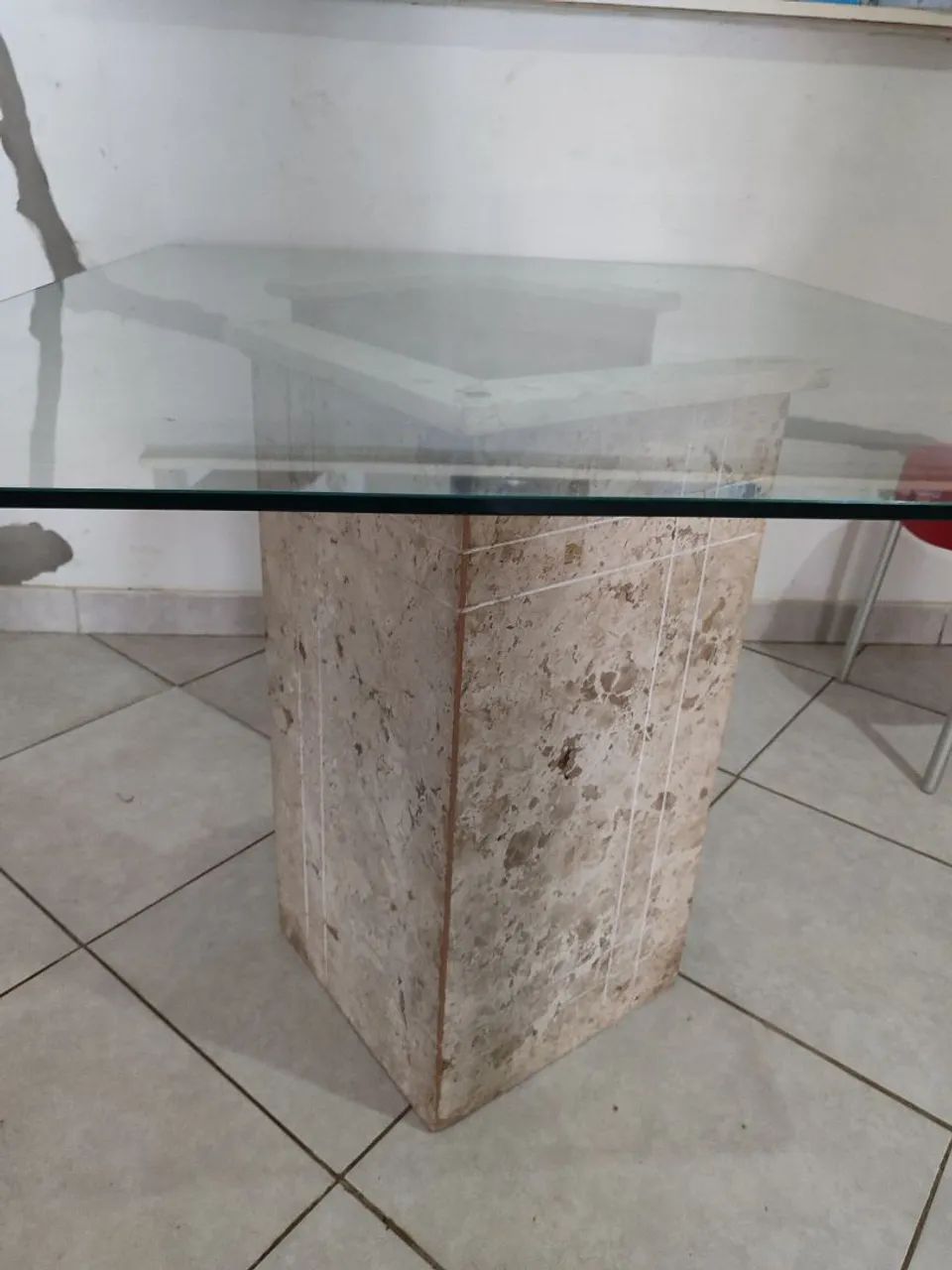 Tampo de vidro 