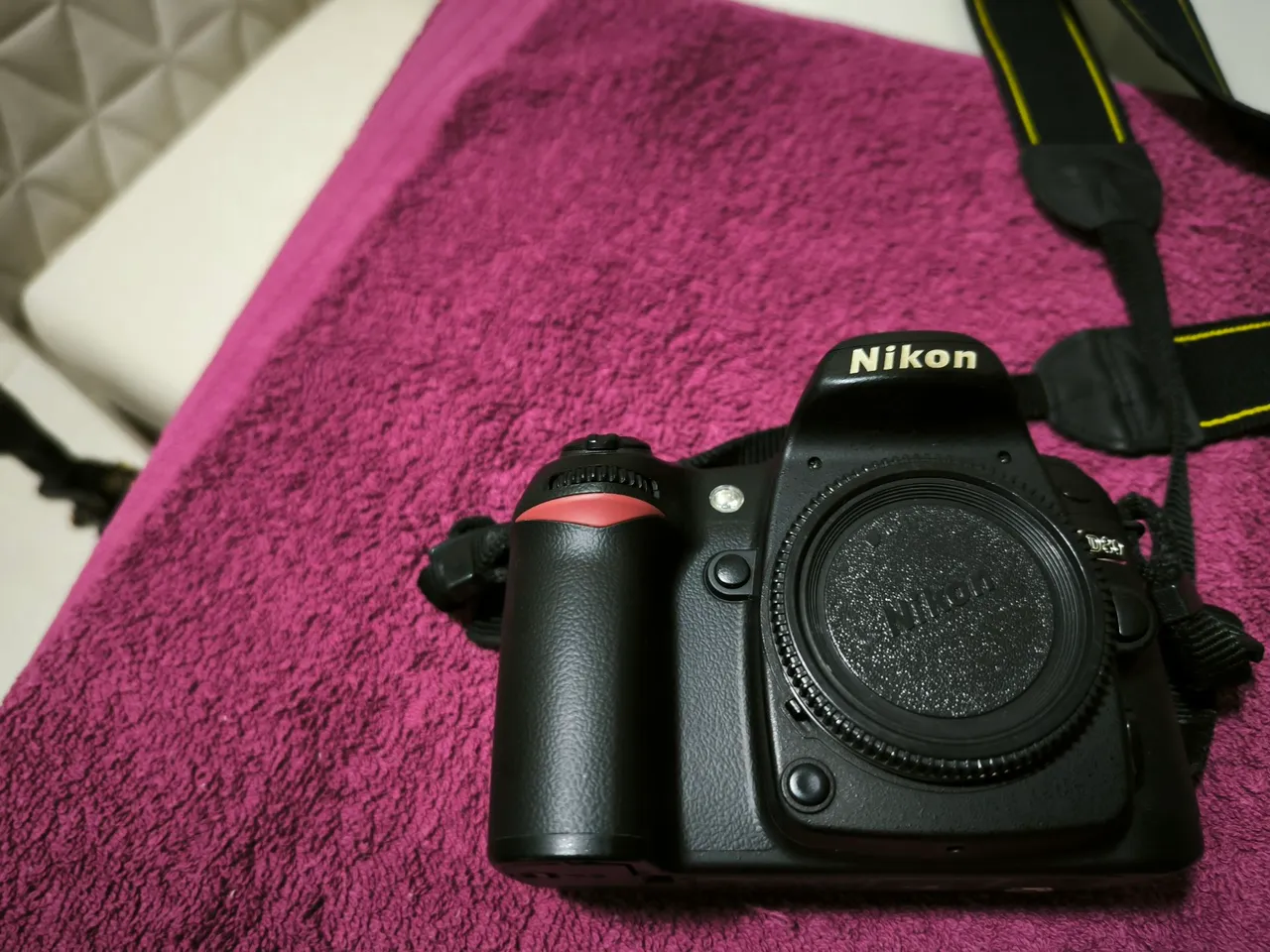 Câmera Nikon DSLR profissional