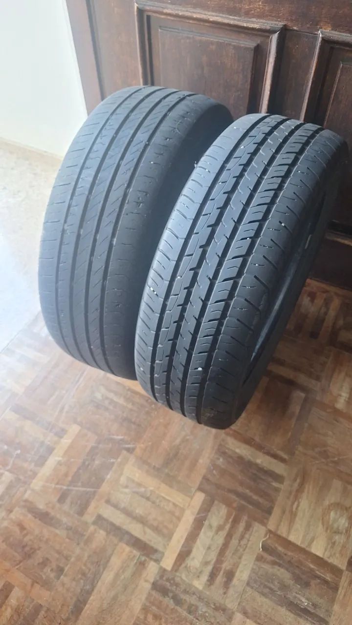 Pneus usados 195/ 55 aro 16. - Foto 3