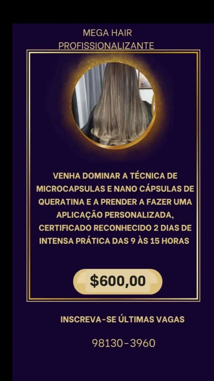 Megahair Curso profissionalizante 