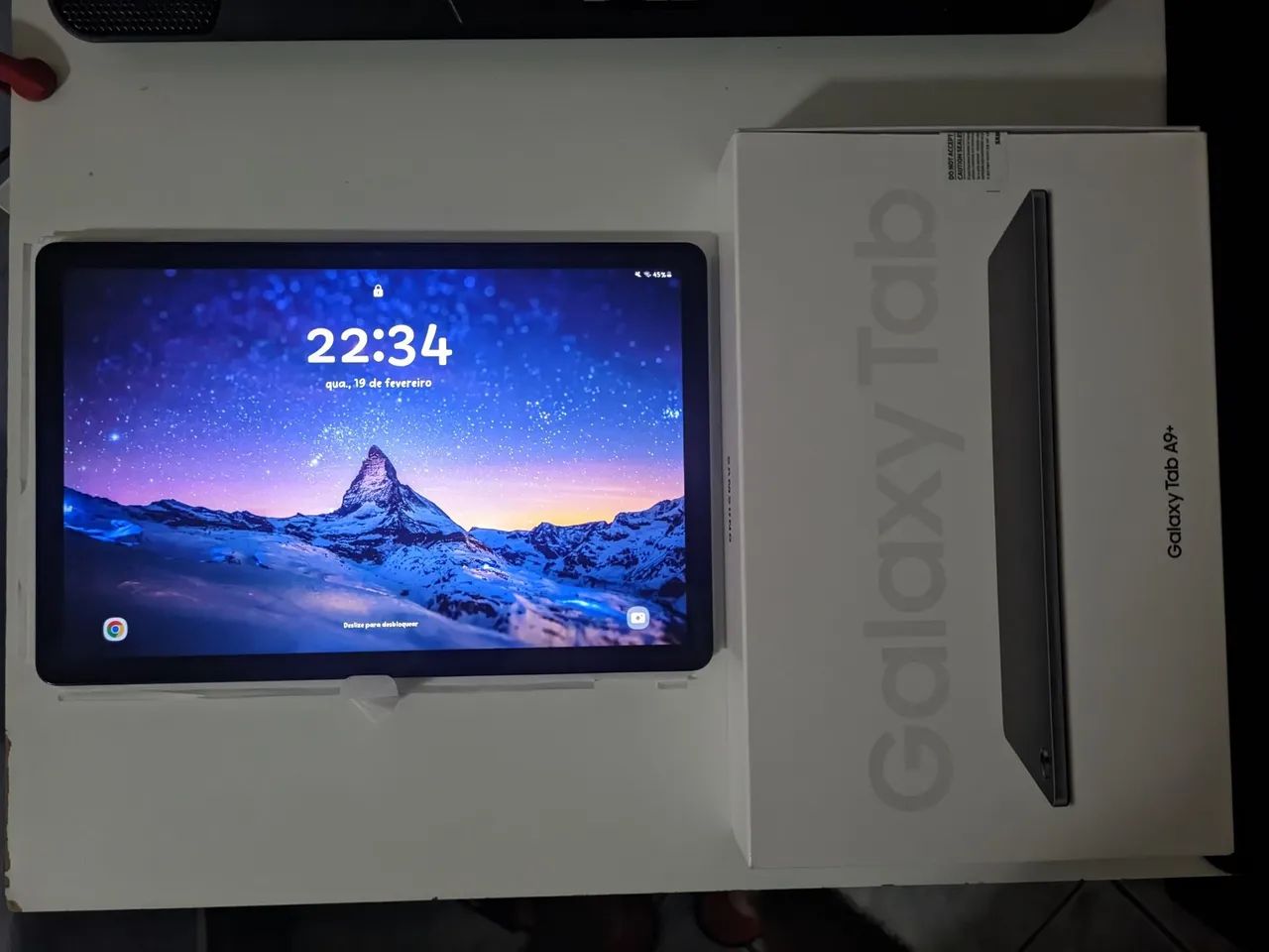 Tablet Samsung Galaxy Tab A9+ 64GB Completo na garantia *leia o anúncio*