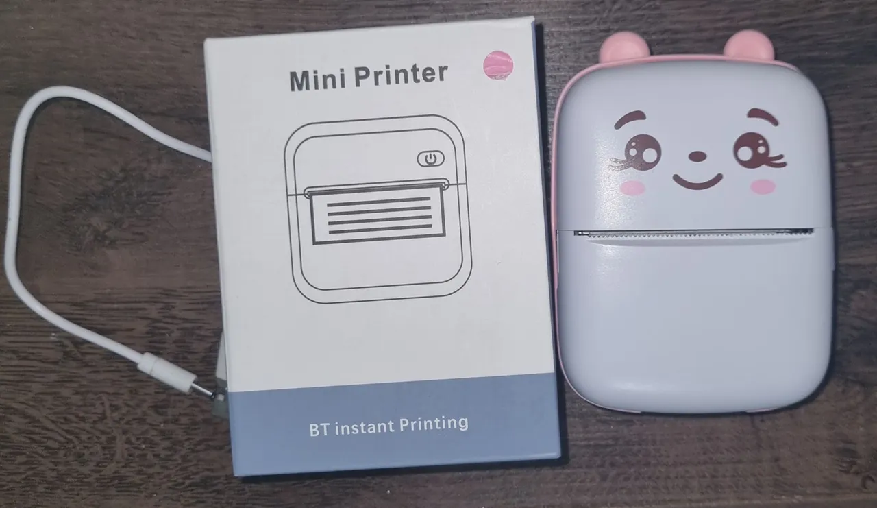 Mini Impressora Bluetooth Portátil