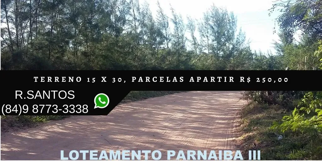 Terrenos juntos 20 x 40 cada terreno, vendo eles a prestação!