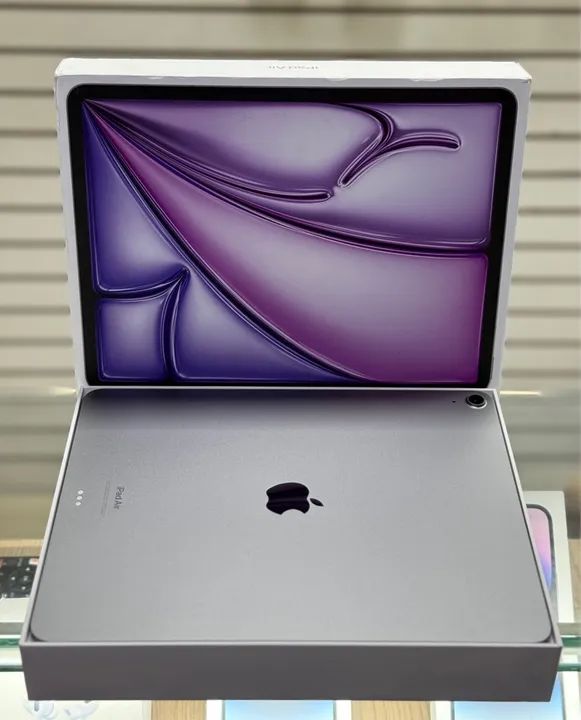 Ipad air 13 polegadas m2 128gb garantia AppleCare+ até 2033 LOJA FÍSICA 8 anos de garantia