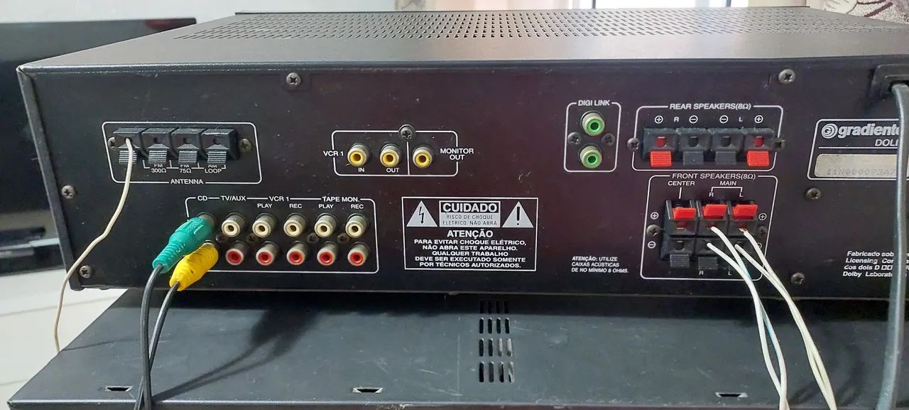 Receiver Avante DPR-200 Dolby Pro-Logic - Foto 4