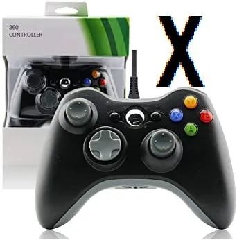 Controle Com Fio Xbox 360