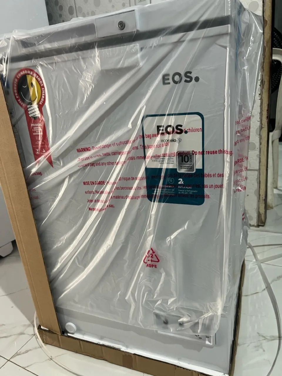Freezer novo com nota fiscal  10 anos de Garantia( Aceito Cartão com acréscimo) - Foto 2