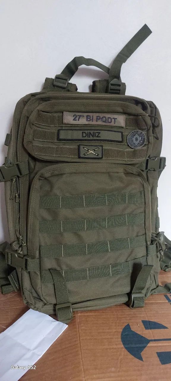 Mochila Militar Verde -