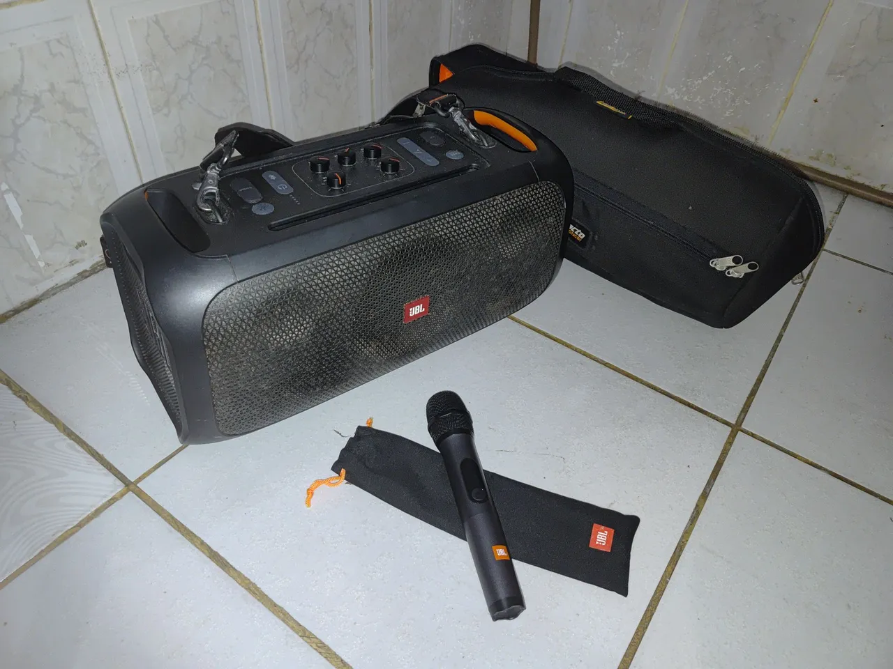 Caixa de Som JBL Party Box + Microfone Original