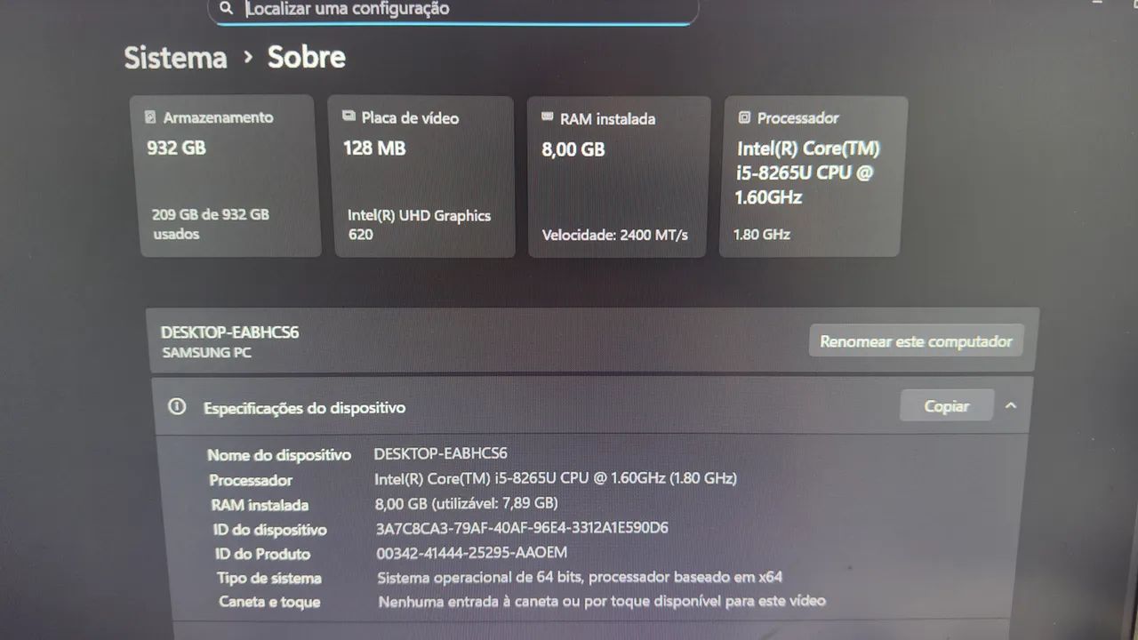 Samsung All In One Computer.64520770806787122
