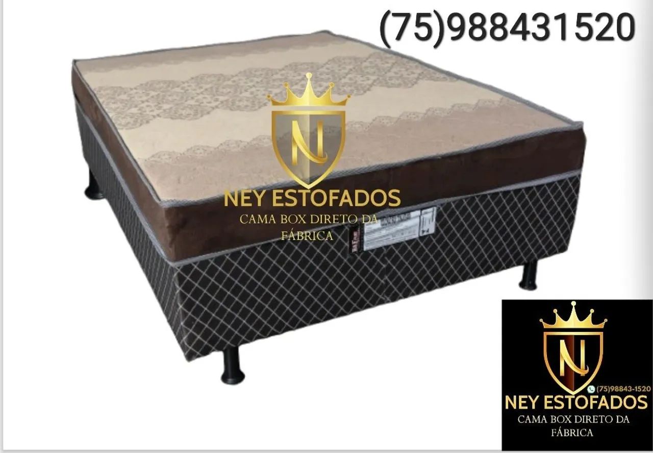 Cama Box Ney Estofados - Explosão de Preço Baixo! - Foto 2