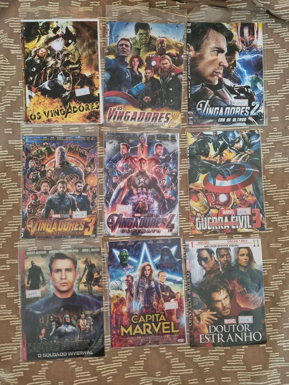 lote de filmes heróis da marvel ref: 000465203906371329120
