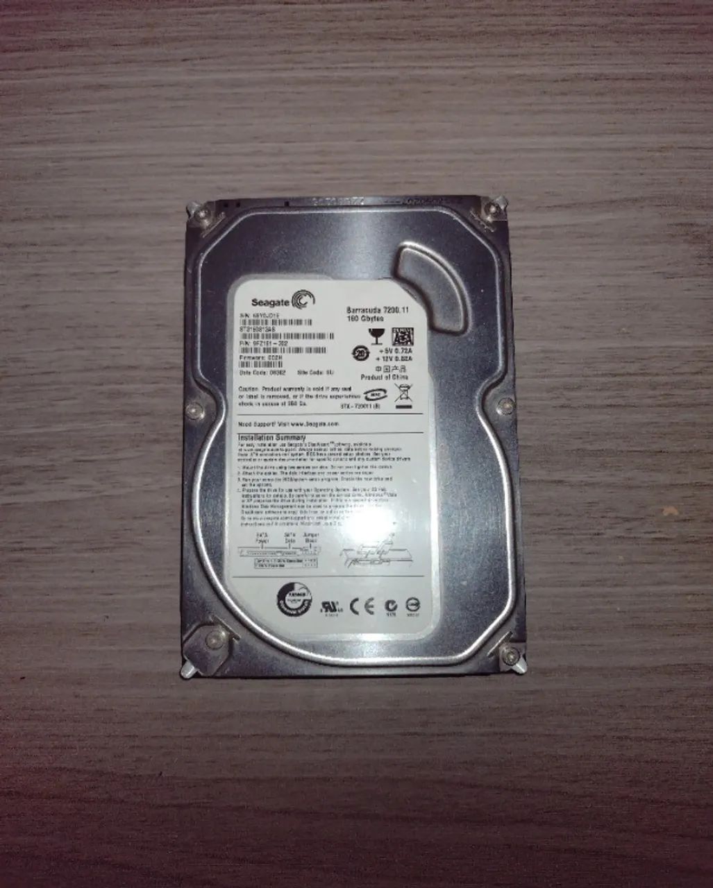 HD interno Seagate Barracuda 7200.11 de 160GB