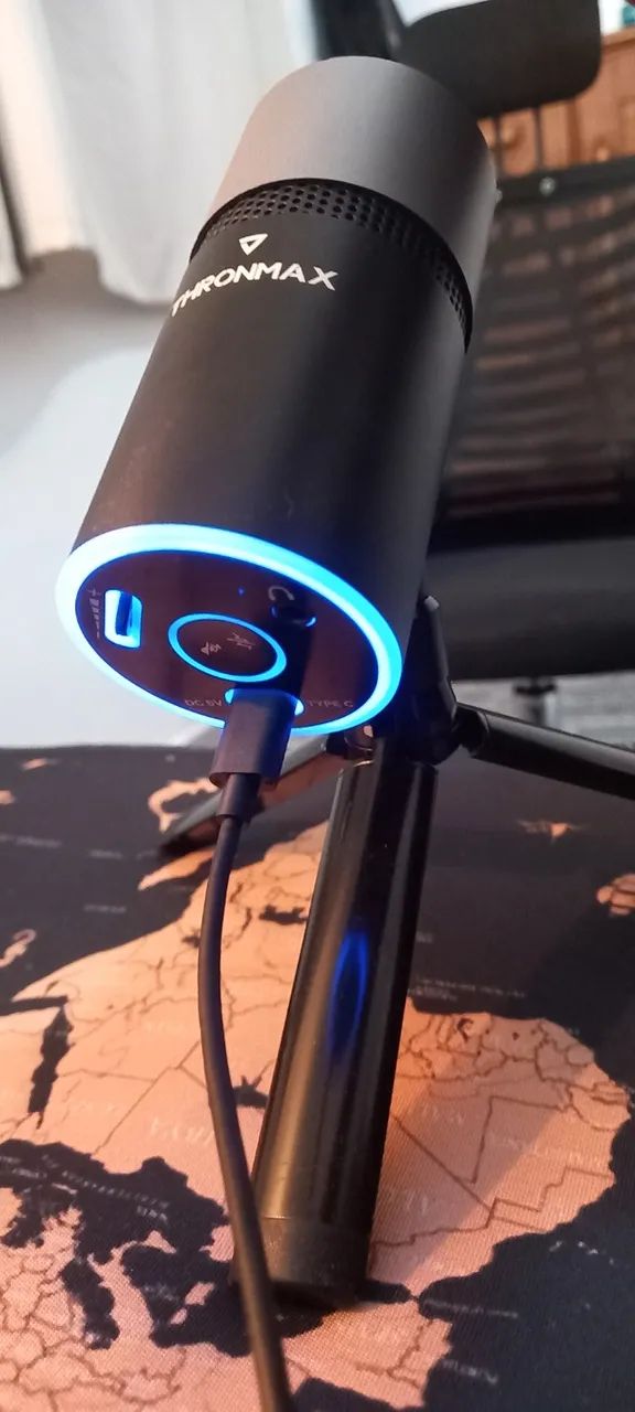 Microfone Condensador Usb Thronmax Mdrill Pulse - Foto 4