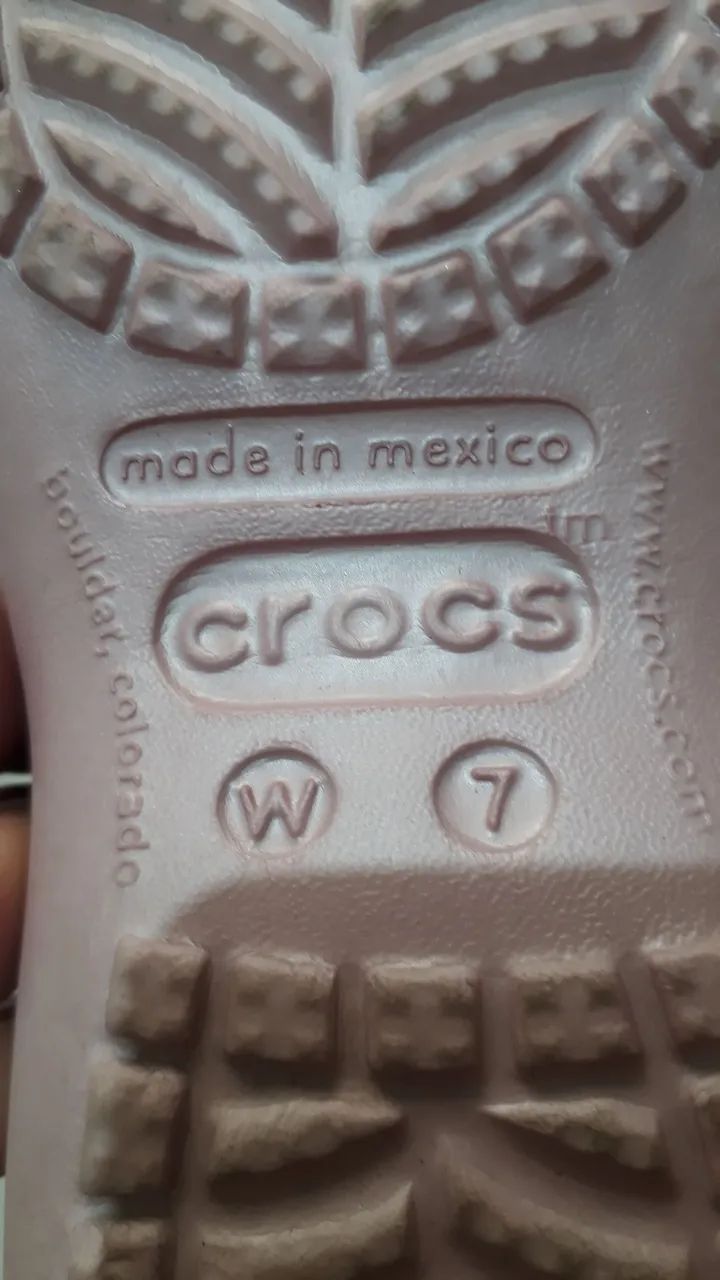 Sapatilha Crocs rosa original 36 - Foto 3