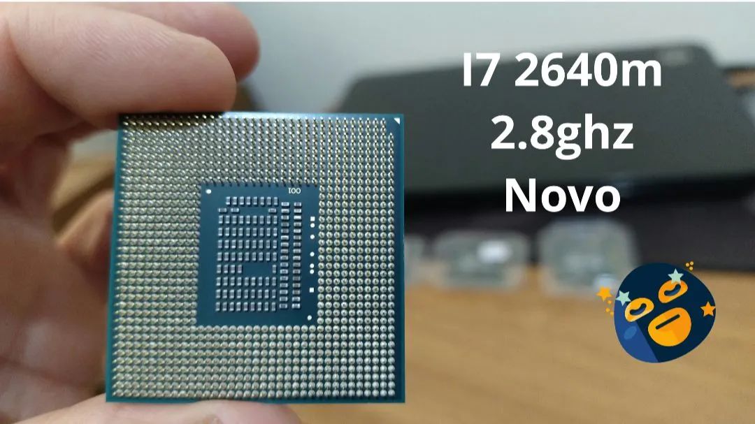 Processador Intel Core i7 2640M 2.8GHz. - 35w - socket 998r. Temos  i7 2670 qm