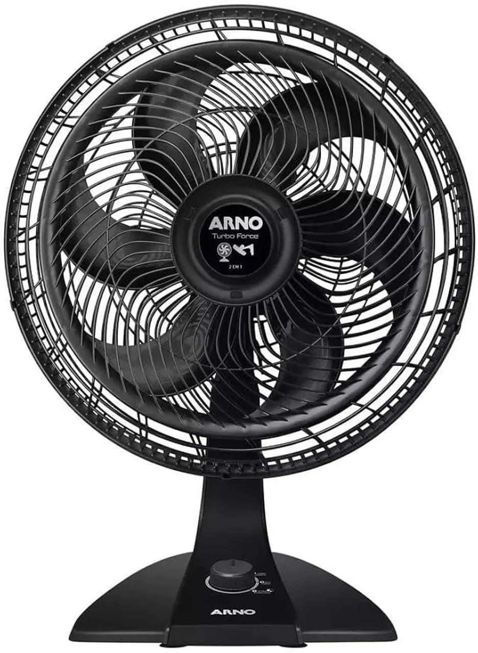 Ventilador Arno Turbo Force 2 em 1 - Silêncio e Potência