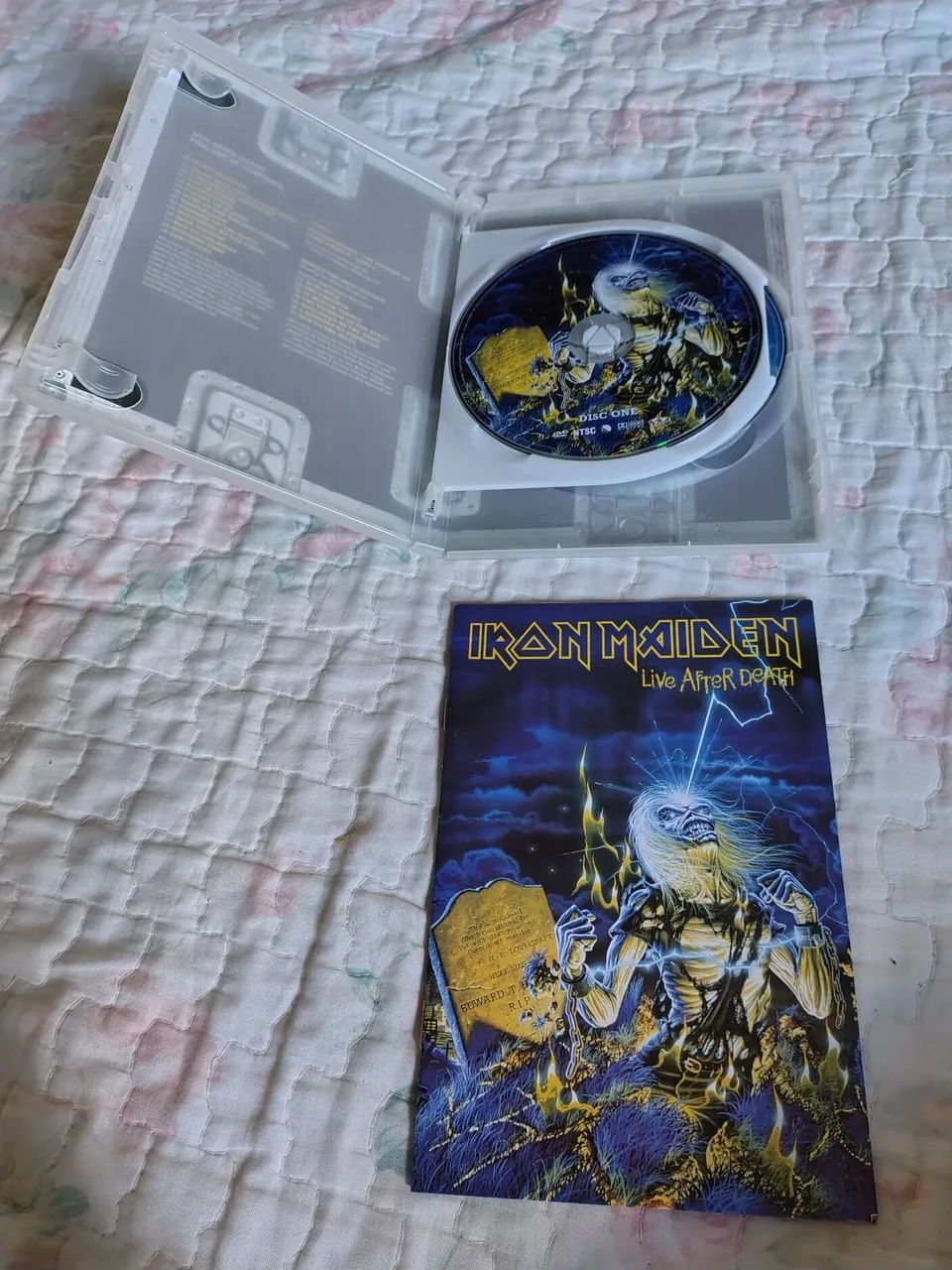 Dvd iron maiden Live after death duplo  - Foto 3