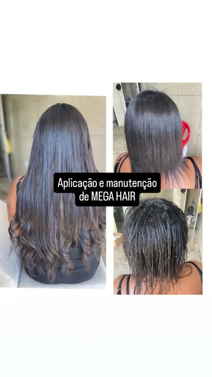 Mega Hair - Aplicação e Manutenção