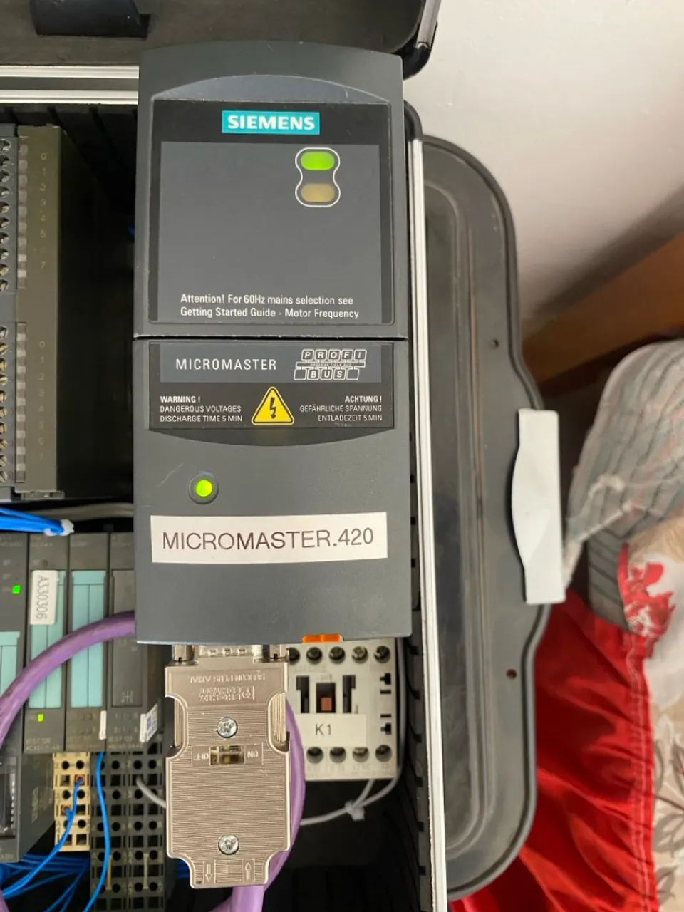 Módulo controle inversor micro master ProfBus  - Foto 3