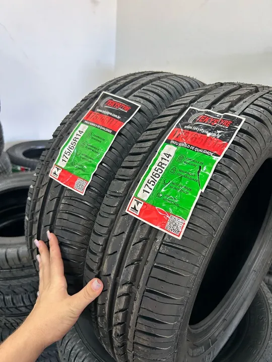 Par de pneus 175/65r14 TekysTyres