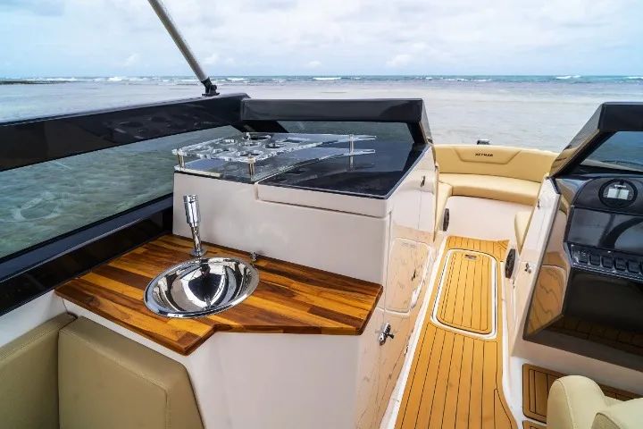 Lancha Atymar 26 pés 2025 proa aberta com banheiro zero - Foto 8