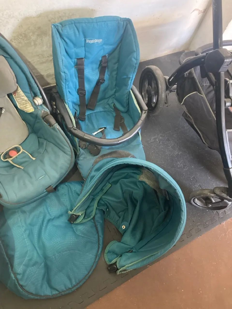 Carrinho de bebê 3 em 1  - Foto 2