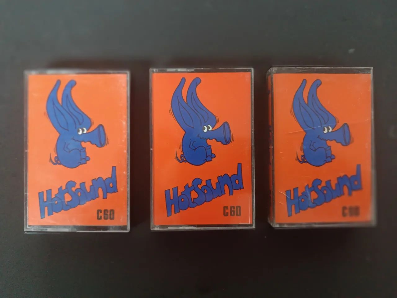 Fitas k7 HotSound C60 - Coleção Vintage