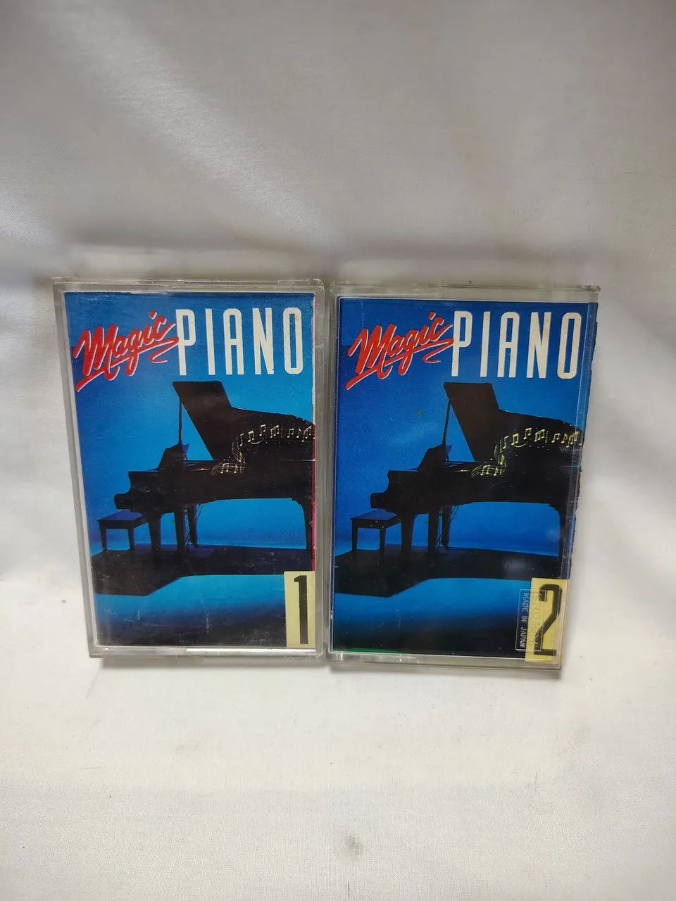 Fita Cassete Magic Piano Volume 1 e 2