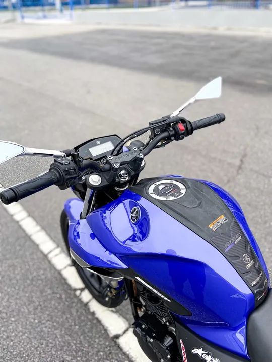 Yamaha FZ25 2018 Azul - Impecável! - Foto 3