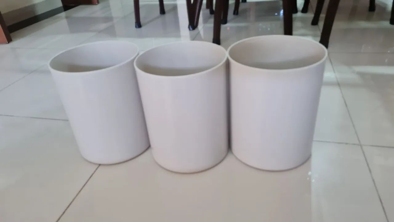 lixeiro plástico resistente - Foto 4