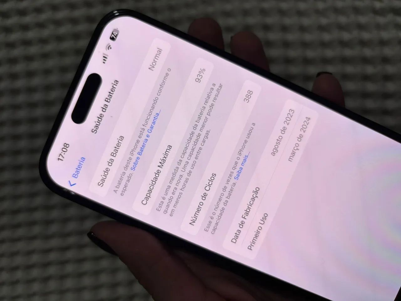 iPhone 15 plus, 128 GB Preto - Foto 5
