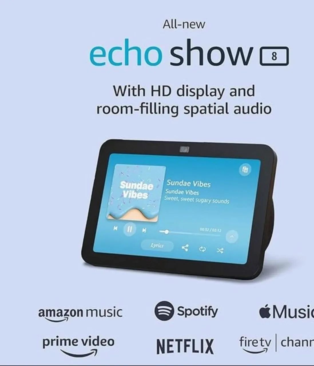 Alexa com Tela Echo Show 8 3 Geração  - Foto 3
