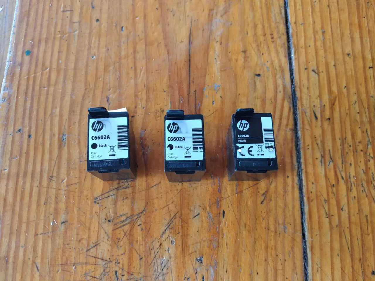 Cartuchos de tinta HP C6602A
