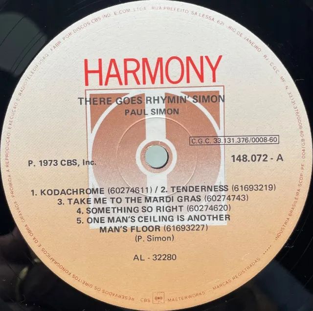 LP Paul Simon - There Goes Rhymin Simon (1973) - Vinil - Foto 3