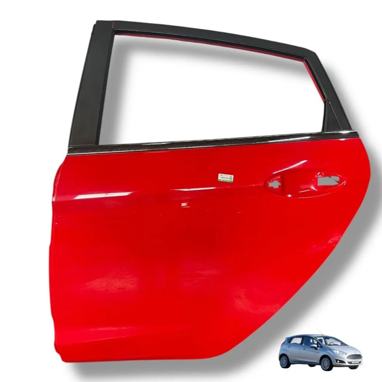 Porta traseira esquerda Ford New Fiesta 2013 2014 2015 2016