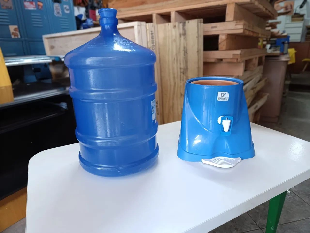 Suporte pra galão com cuba de barro + galão - Foto 3