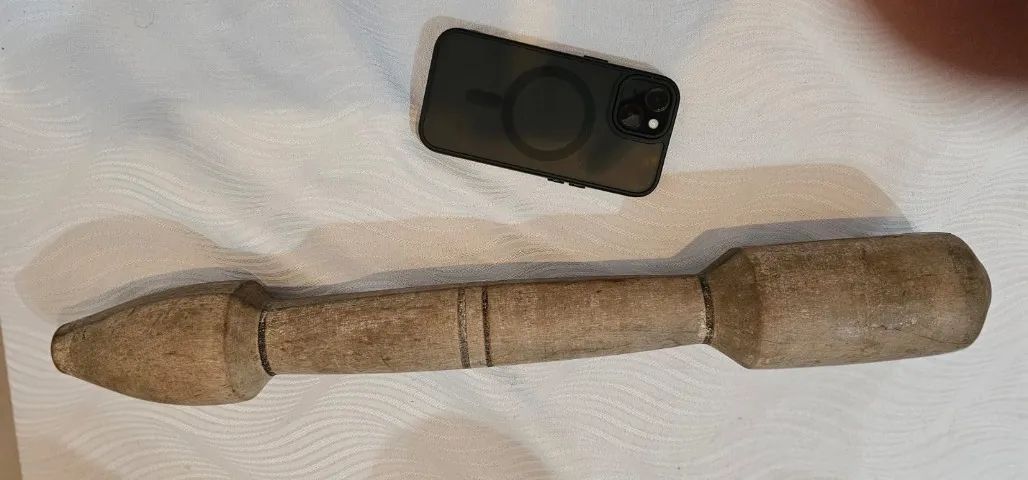 Socador pilão antigo - Foto 2