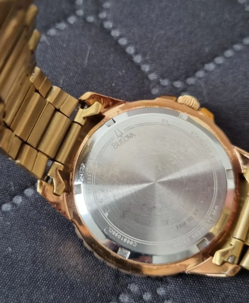 relógio bulova dourado (original) - Foto 3