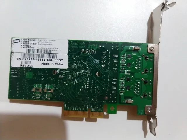 Placa de Rede Intel PRO/1000 Dual Lan (2 portas)  Aceito troca  - Foto 3