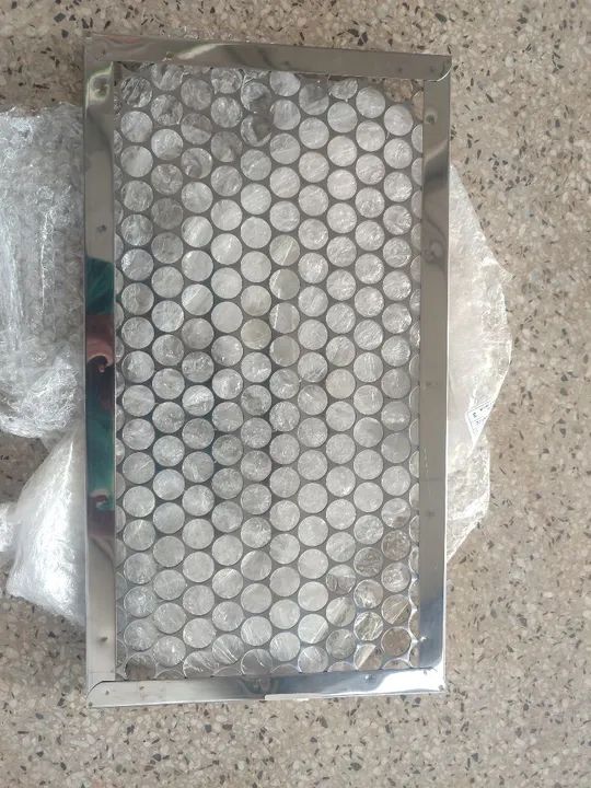 Meia grelha para Churrasco Aço Inox - Foto 3