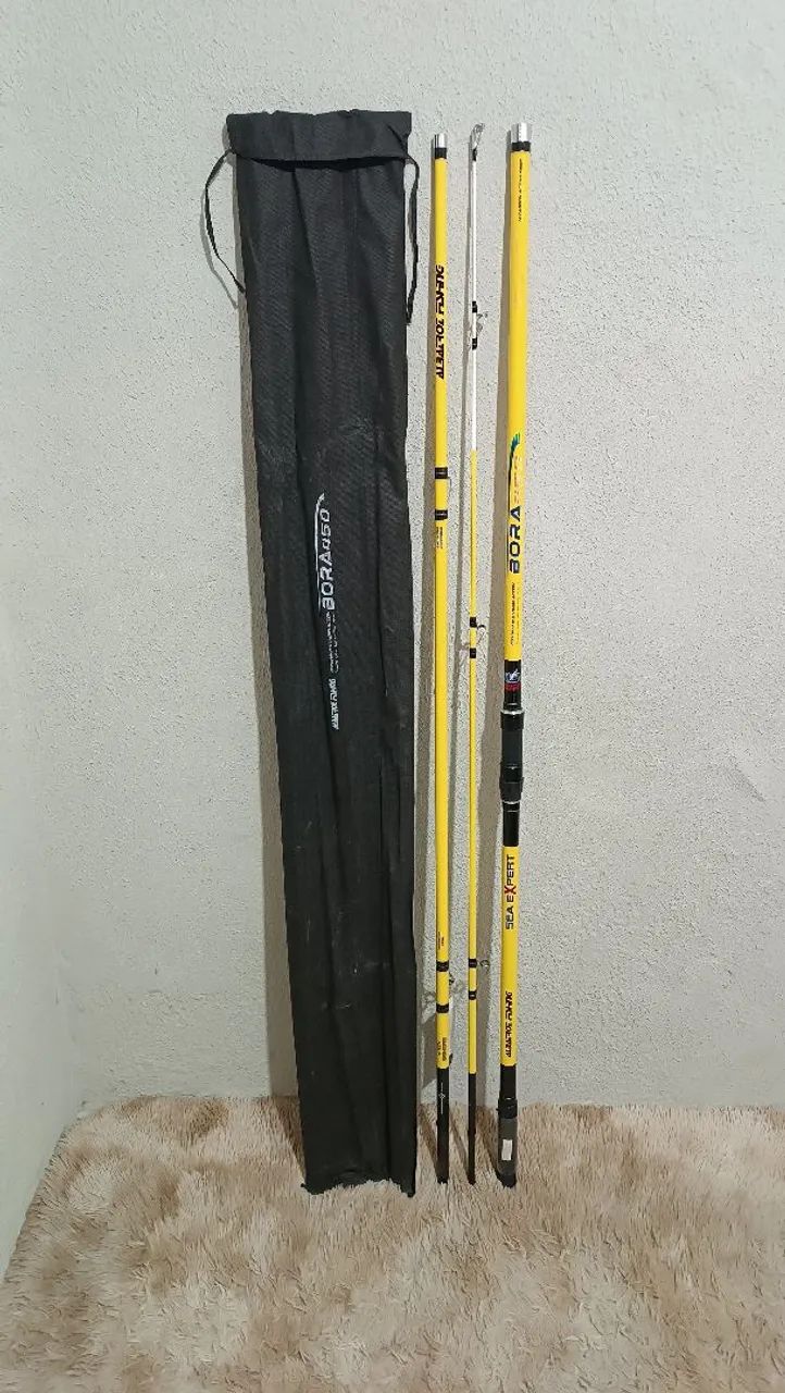 Varas de pesca  Bora 4,50m nova