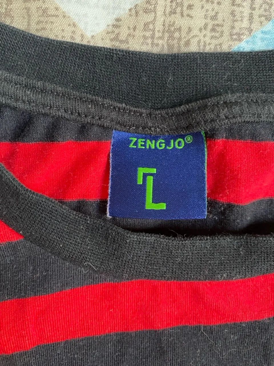 Camiseta listrada manga longa importada - Foto 2