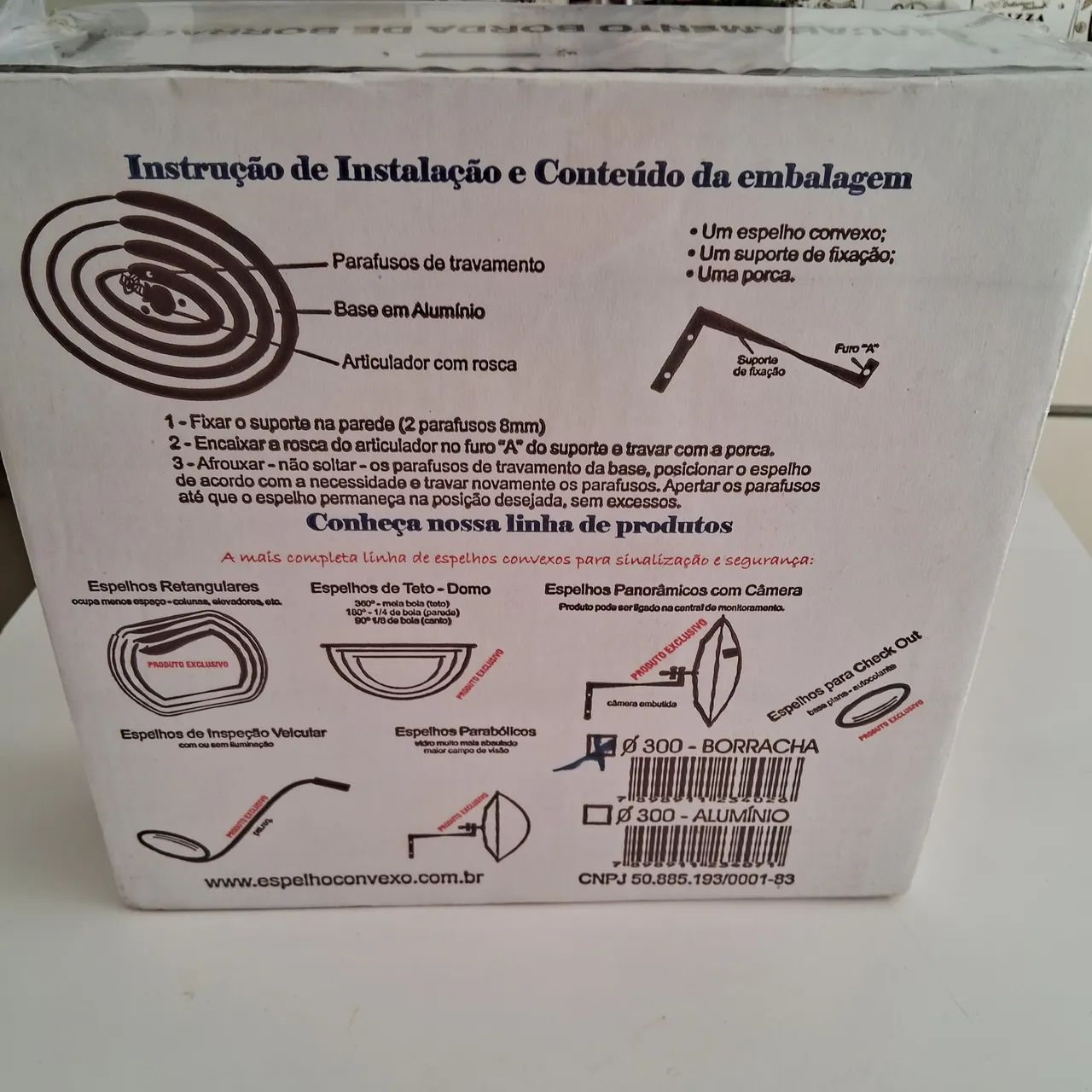 Espelho Panorâmico Convexo Vision 300mm - Foto 3