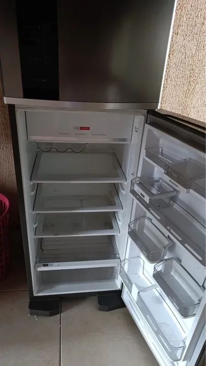 Geladeira Duplex Brastemp Inox Frost Free (faço entrega) - Foto 2