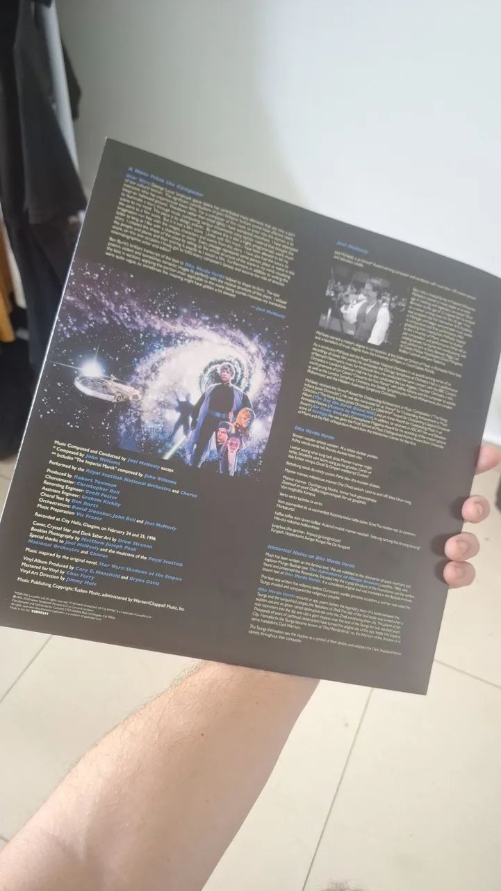 Star Wars: Shadows of the Empire - LP Importado  - Foto 3